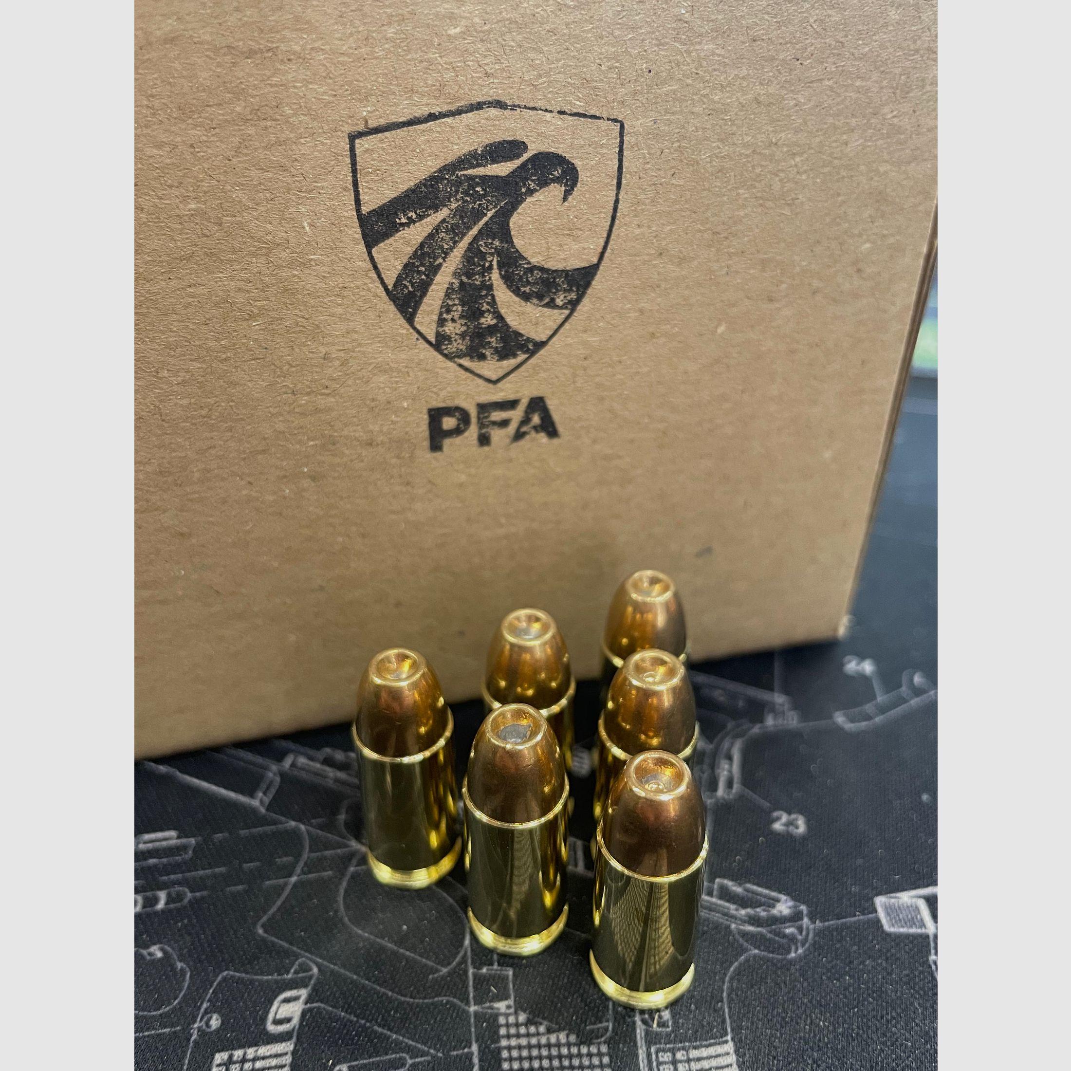 PFA 9x19 HP 8g/124gr NOWA – boîte de 50 pièces, image 1 sur 2