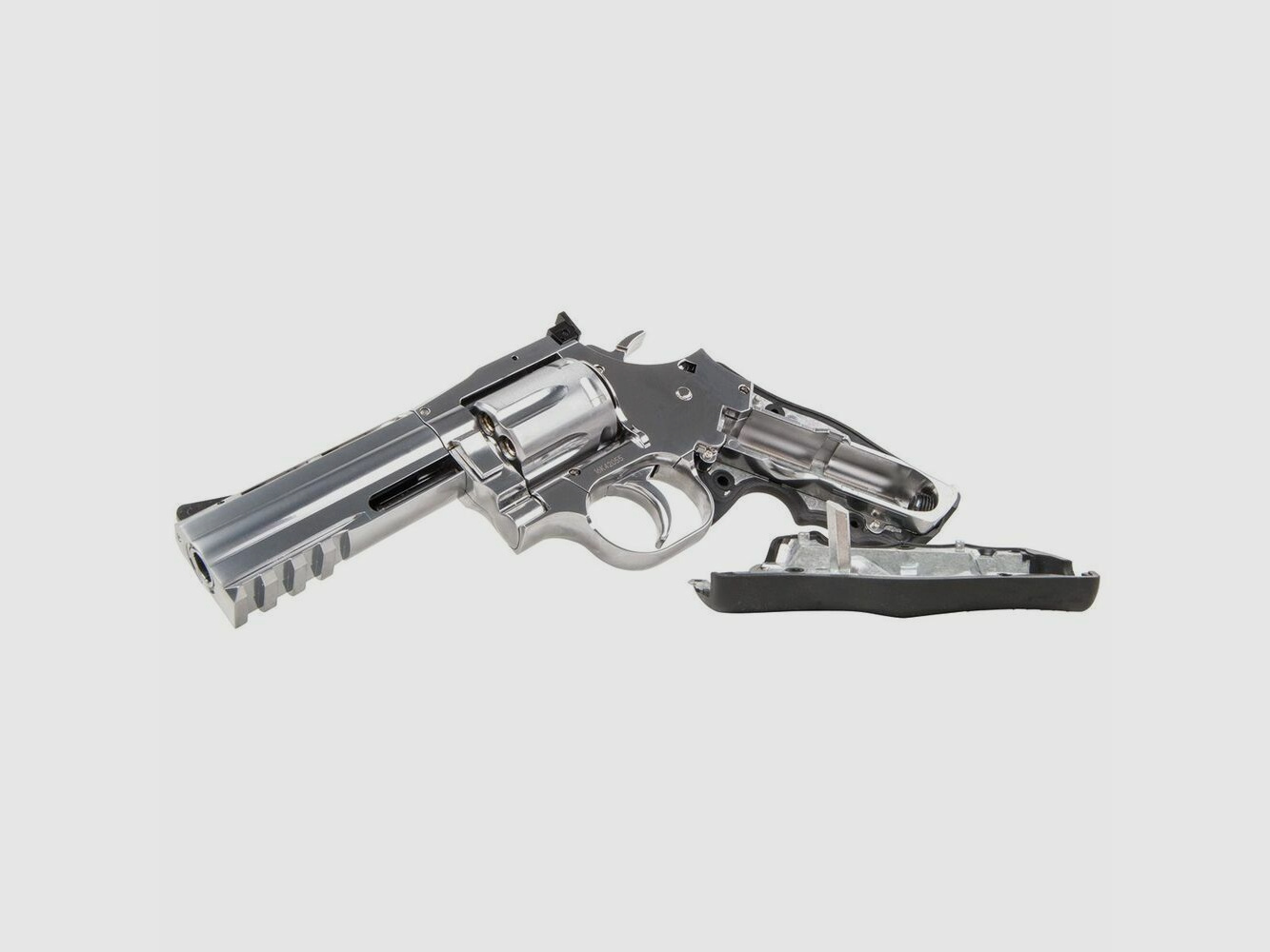 Dan Wesson 715 4" .177 Srebrny 4,5mm Ciśnienie Powietrza CO2