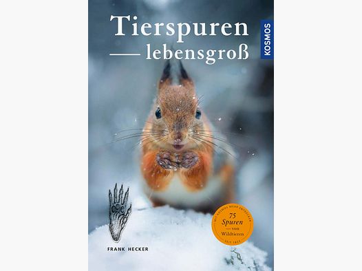 Kosmos Buch Tierspuren-lebensgoß Werner Schmitz