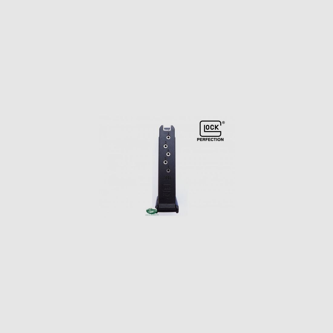 GLOCK Magazin Glock 42 Kal. 9 kurz + PRL 6 Schuss
