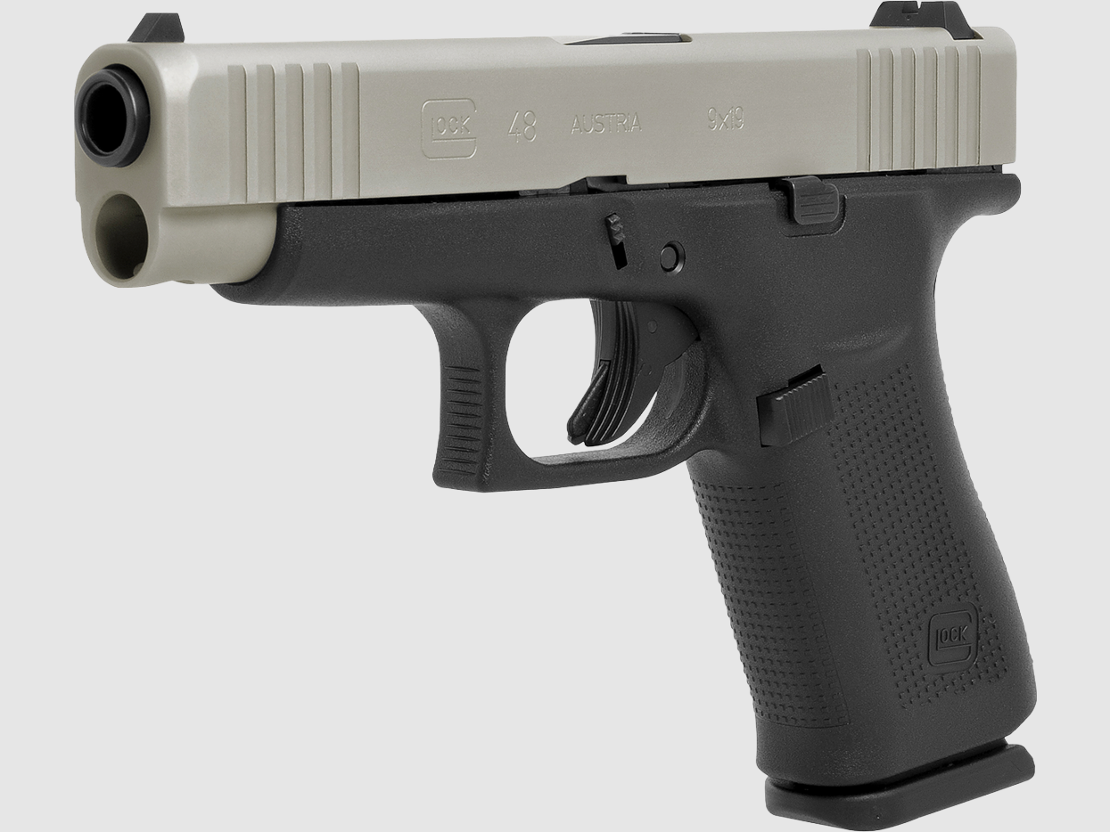 Glock 48 FS Silver Slide – 9mm Para