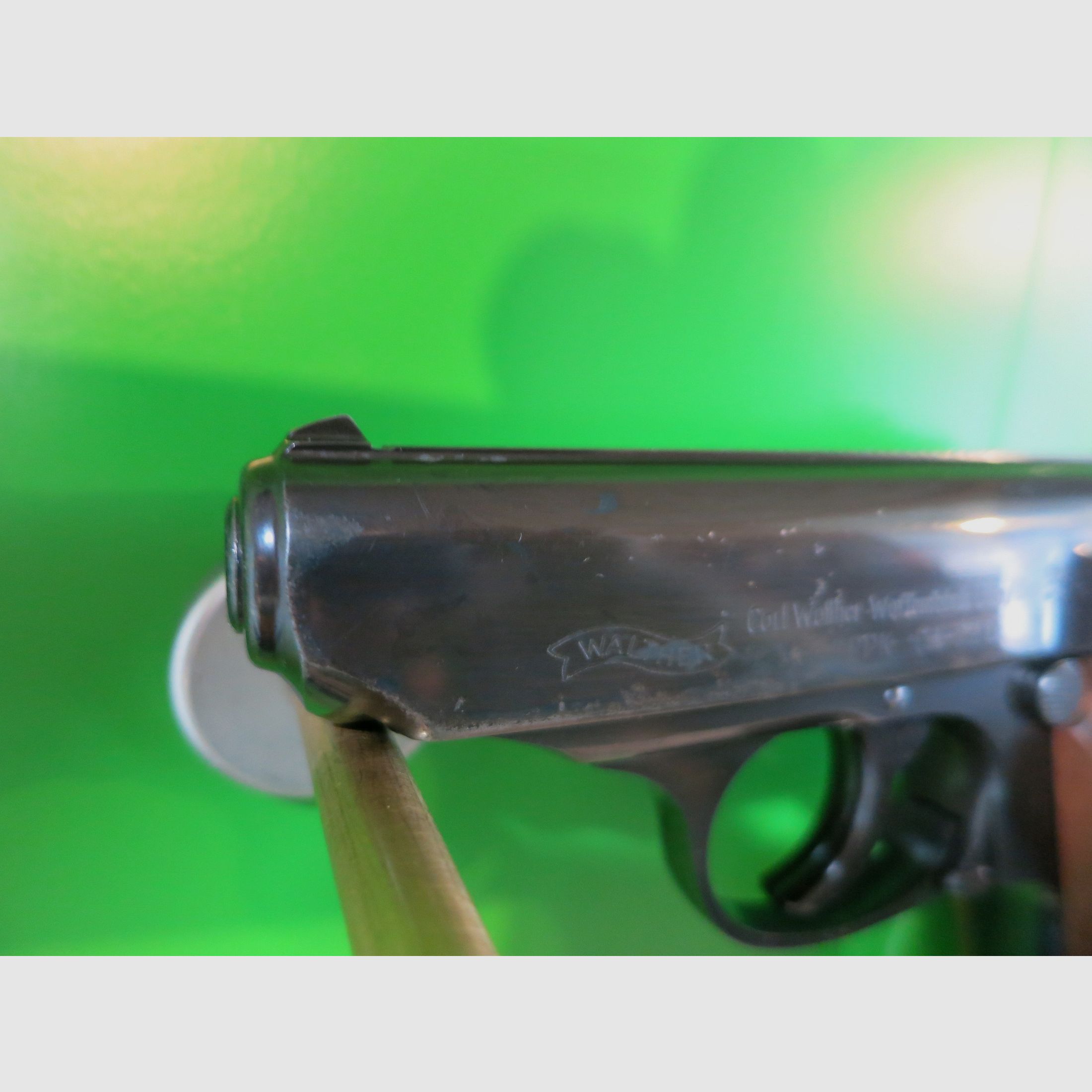 Halbautomatische Pistole, Walther PPK, Kal.  .22lr Übungspistole       #43-