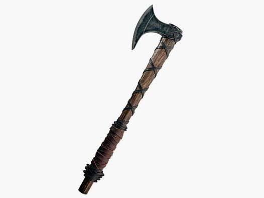 Wikingowie Topór Ragnara Lothbroka Gotowy do walki