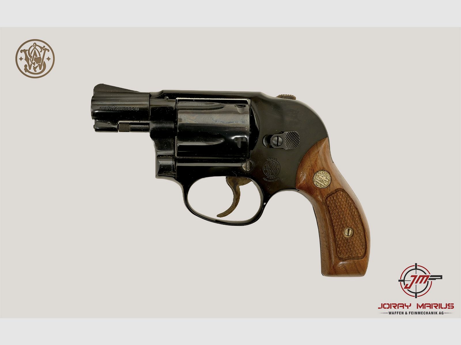 S&W Model 38 Airweight Revolver .38 Special, Bild 2 von 3
