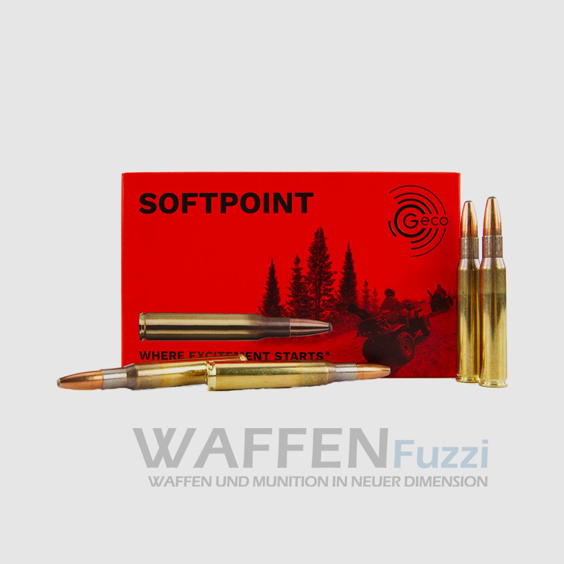 Geco Softpoint Kaliber .308 WIN. Jagdmunition 170gr