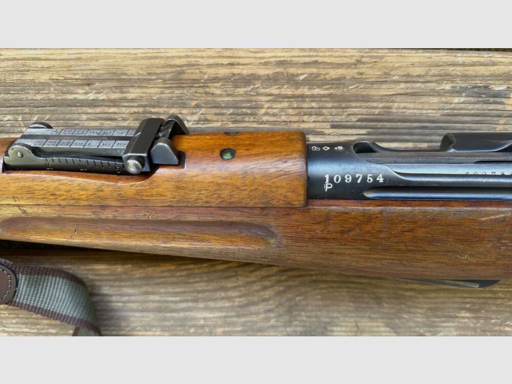 Schmidt Rubin M1911 met overeenkomend nummer 7,5x55