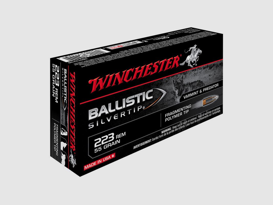 Winchester Ballistic Silvertip 55grs - 20 Stk.