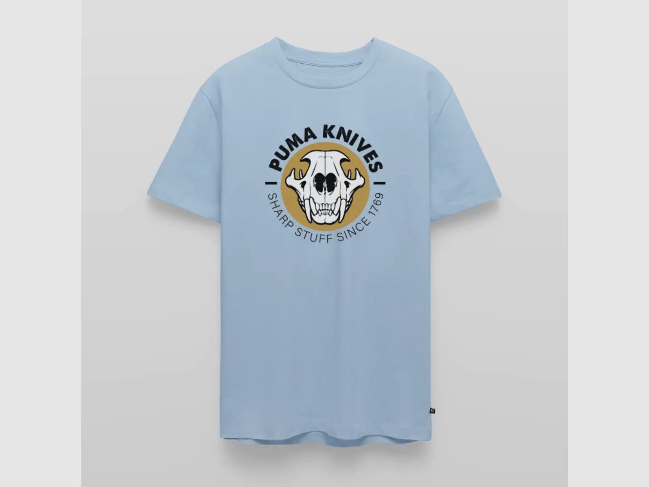 PUMA Men’s Premium T-Shirt "Skull Frontal Sharp Stuff"