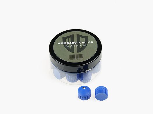 Ammunition Ammo6v9 | HDR.68 | Blue 5g | POLYURETHANE | Cal. 68