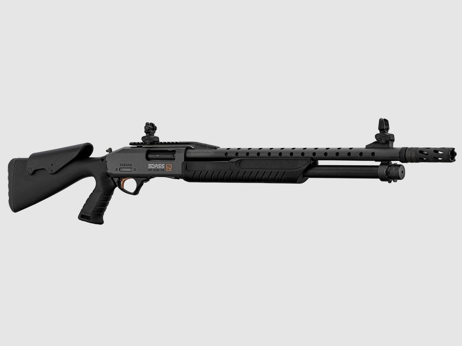 Fusil à pompe Fabarm SDASS Pro Forces Stage 2 12/76, image 8 sur 8