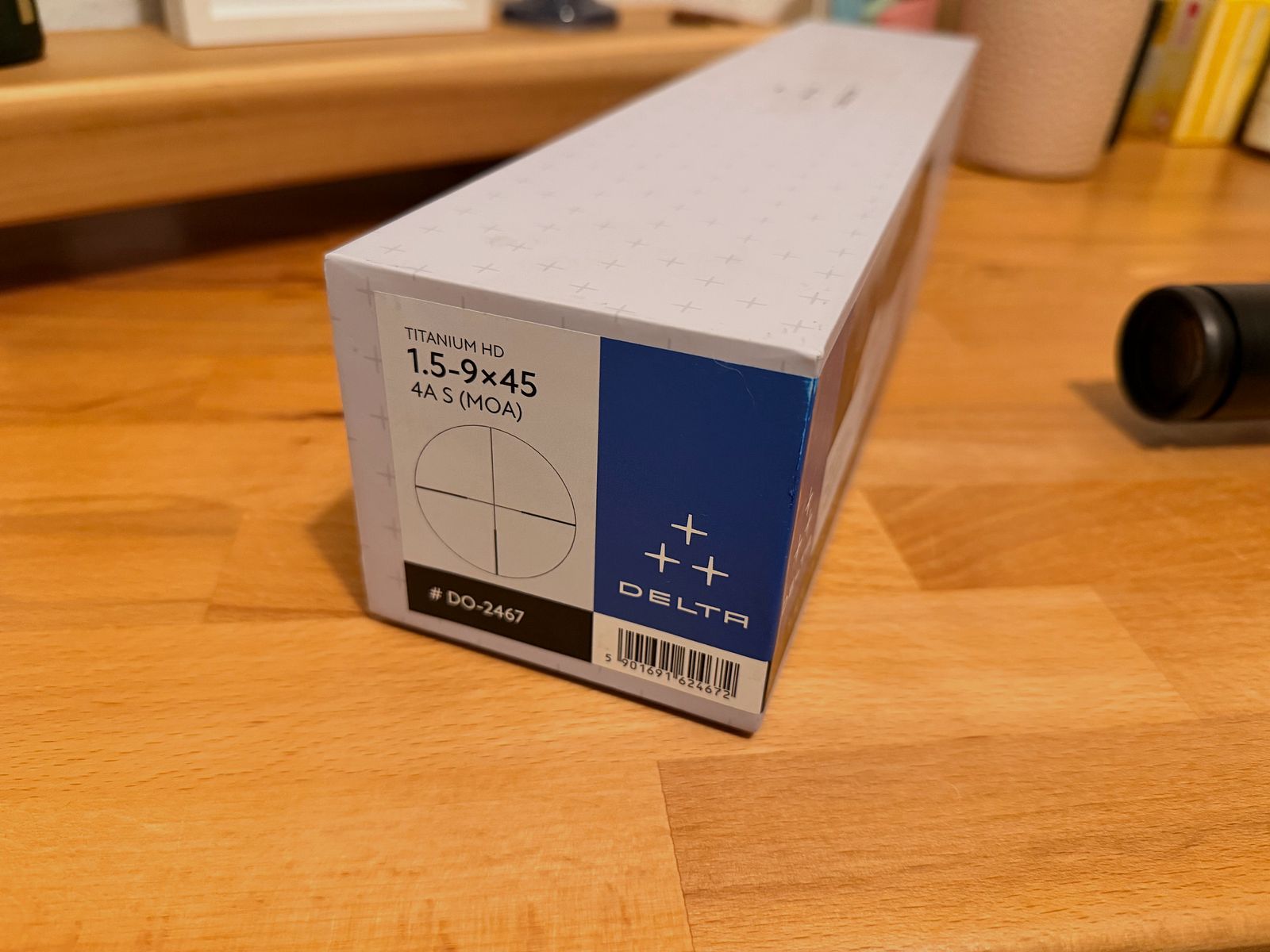 Delta Optical 1,5-9x45 punto de luz 30mm tubo medio caza de empuje no Z6i HT V8 z8i