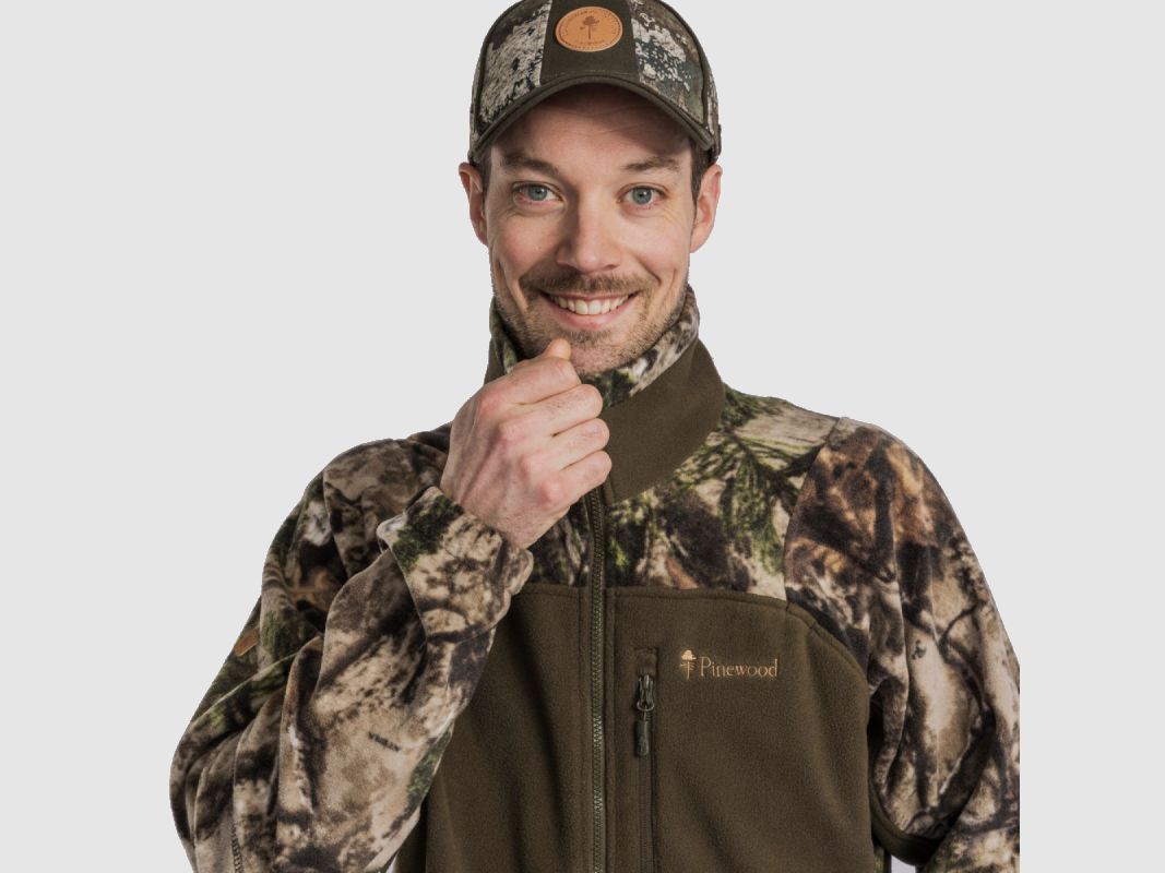 PINEWOOD® FURUDAL HUNTERS CAMOU 8761 (994) chaqueta polar para hombre, imagen 3 de 4