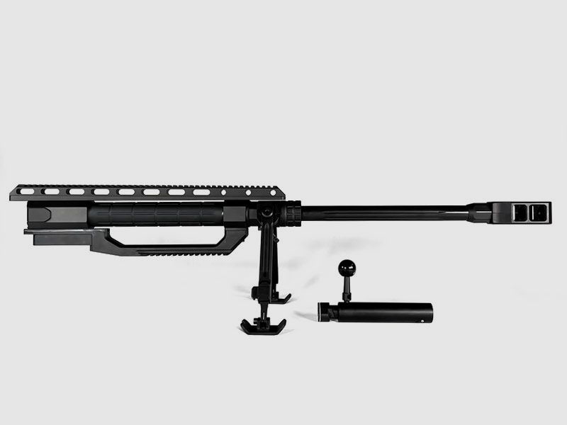 FORTMEIER M2002 interchangeable system for .50 BMG rifle caliber .308 Winchester