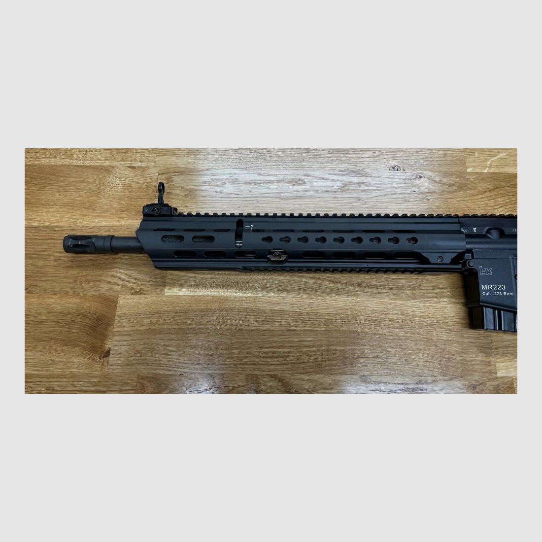 Heckler & Koch MR223 A3 Slim-Line 16,5" cañón - rifle semiautomático .223Rem guardamanos largo - color negro - aprobado deportivamente! - versión civil H&K 416
