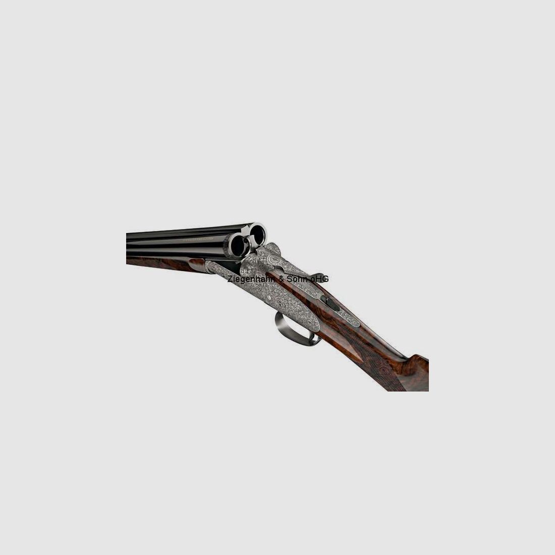 Ziegenhahn & Son, double-barreled shotgun