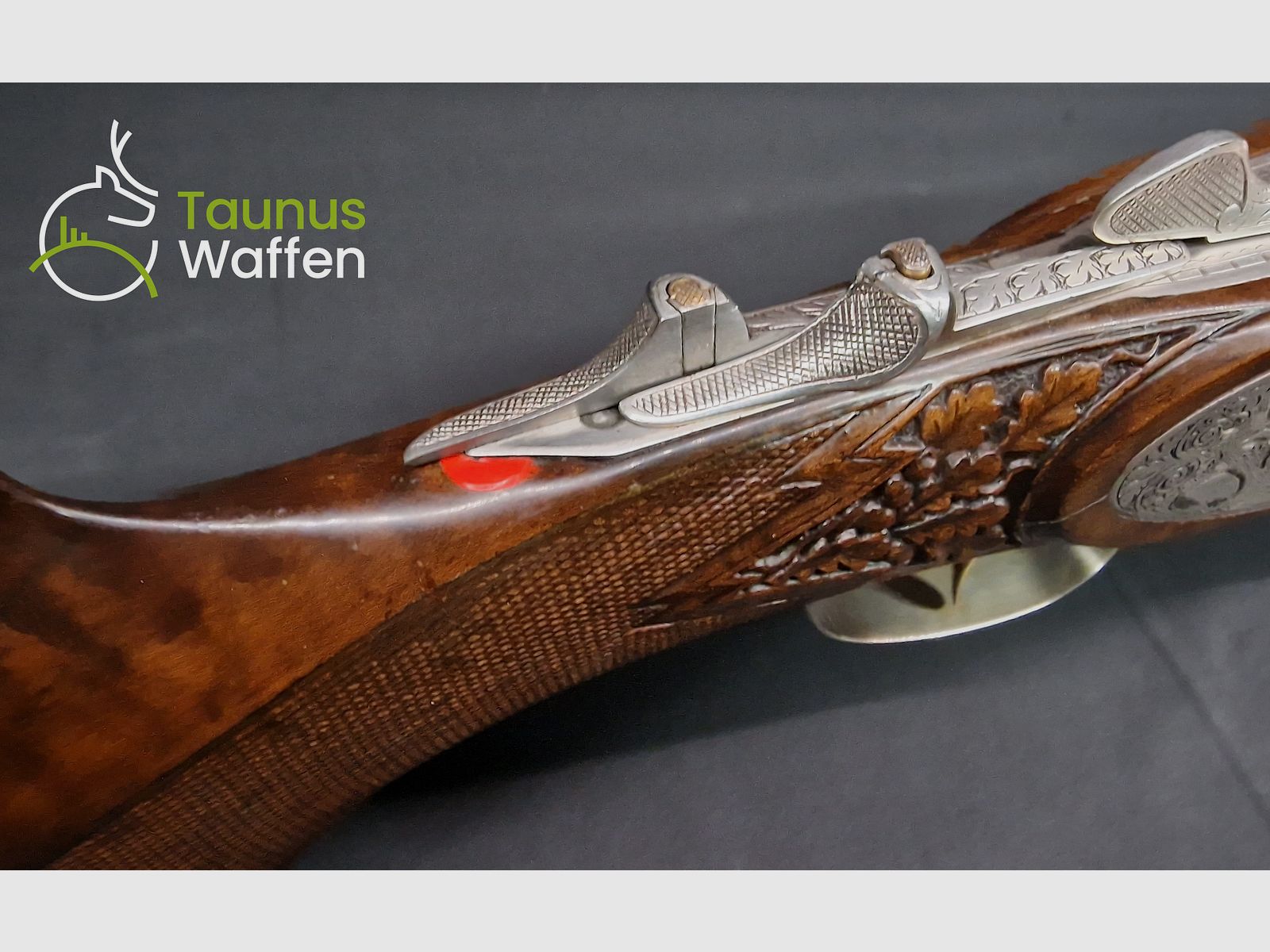 Triumph drilling Bock drilling Josef Just Ferlach with Bock double rifle interchangeable barrel taunus-waffen.de