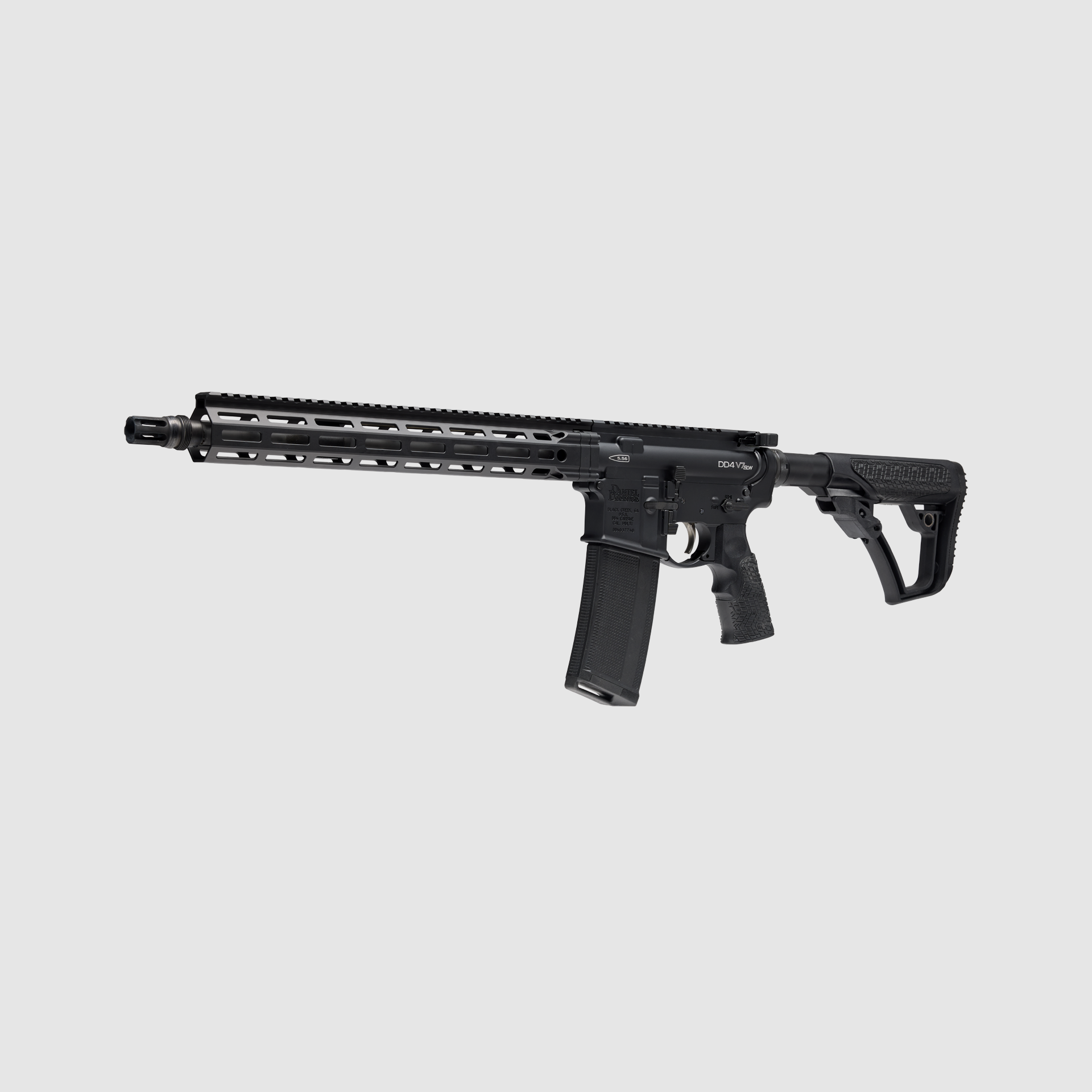 Carabina Daniel Defense DDM4 V7 SLW BLK 223REM, immagine 4 di 5