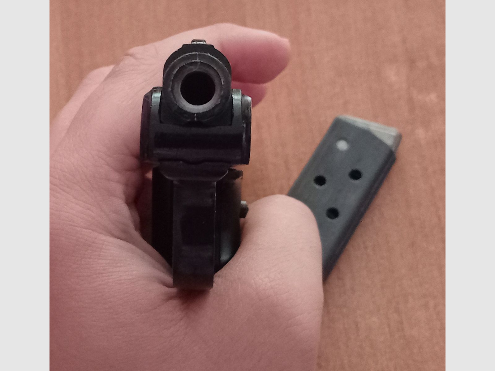 Reck Protector G5 in cal. 8 mm blank/ First PTB 12 with packaging!