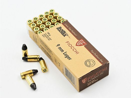 Fiocchi Black Mamba 9×19, FMJTC, 100 gr., 50 Stk., Frangible