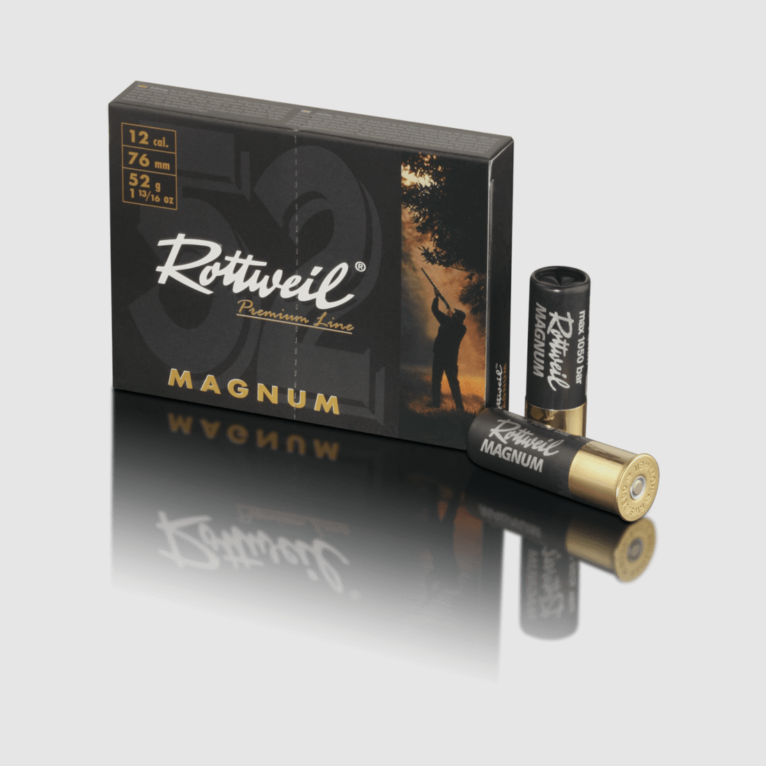 Rottweil Waidmannsheil Semimagnum 12/70 40 g - 10 Stk.