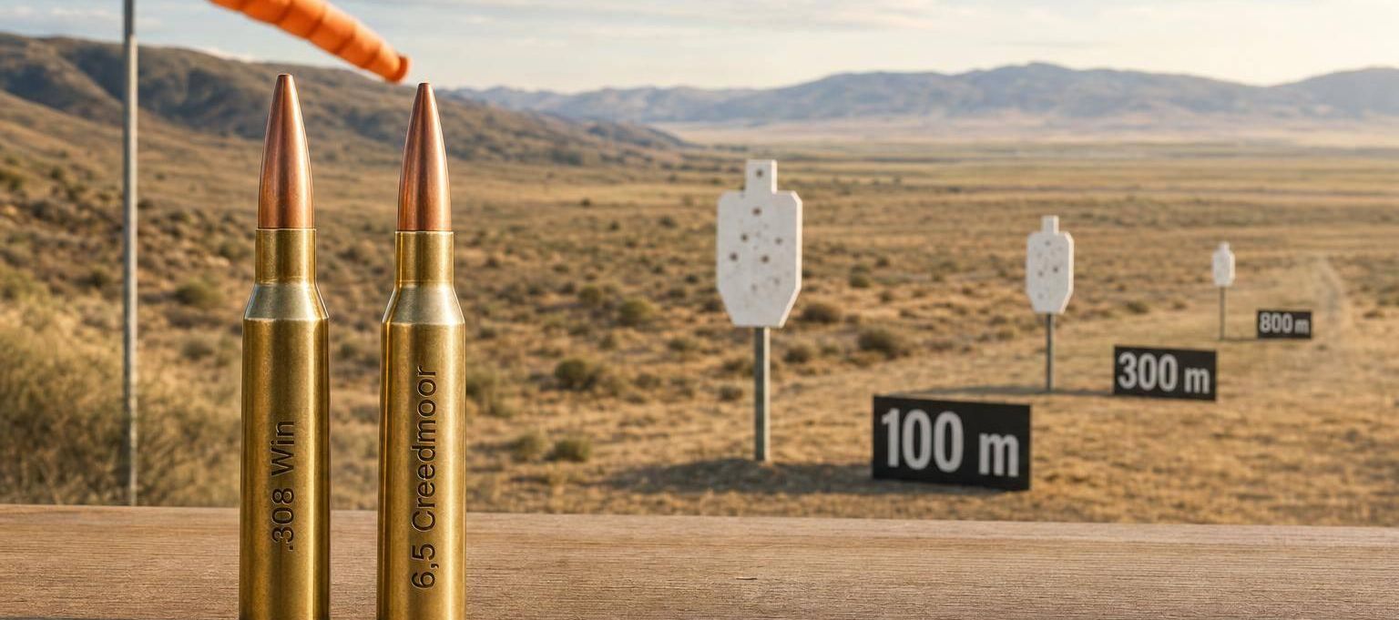 6,5 Creedmoor vs .308 Win: Ballistik Vergleich
