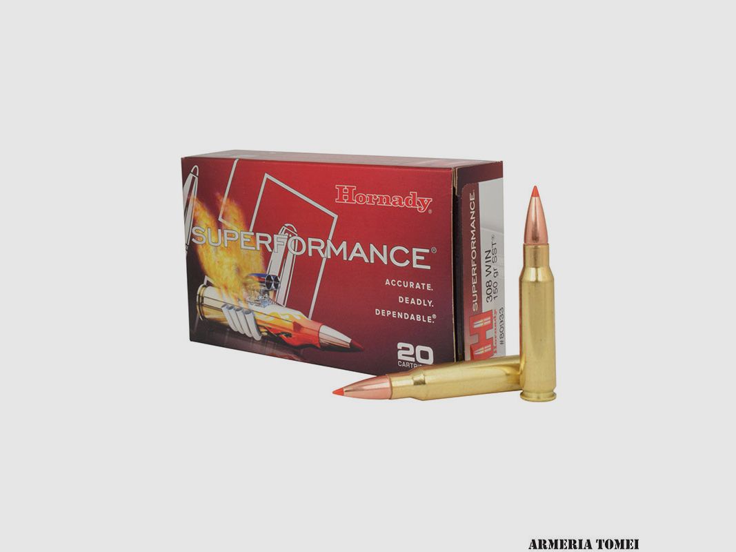 HORNADY – 308 Win 150 gr SST® Superformance® -80933
