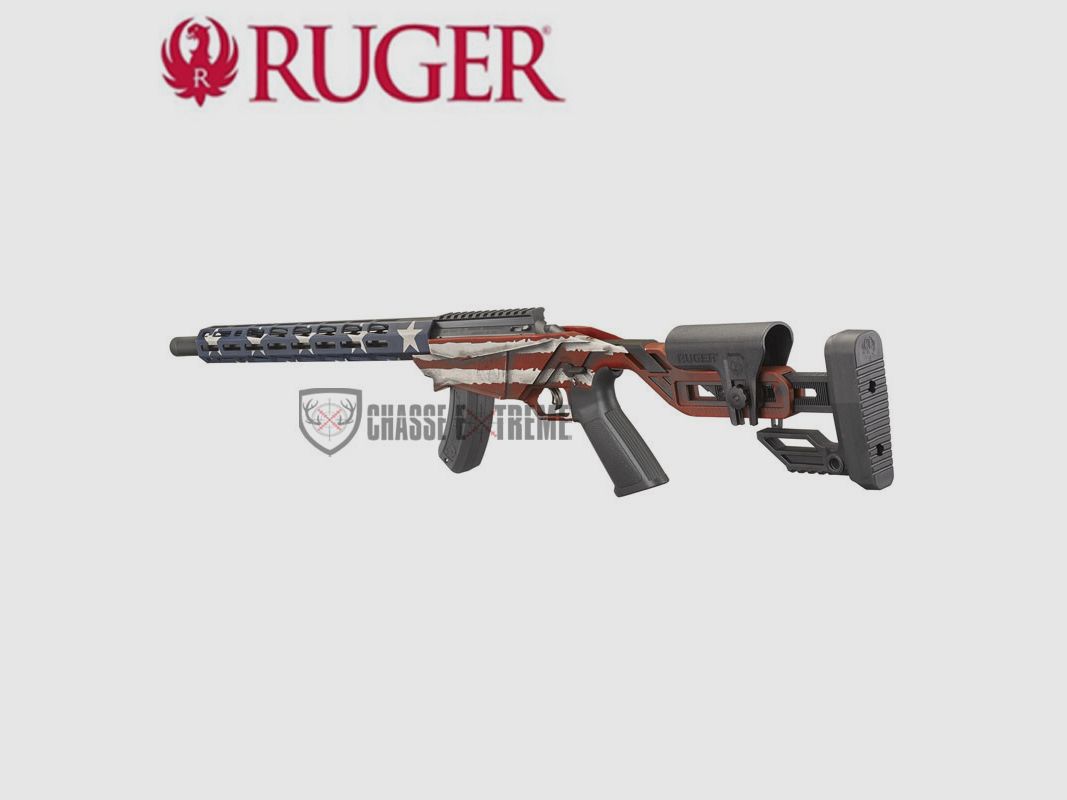 Karabina RUGER Precision Rimfire 18" Kal. 22lr Flaga Amerykańska, zdjęcie 3 z 4