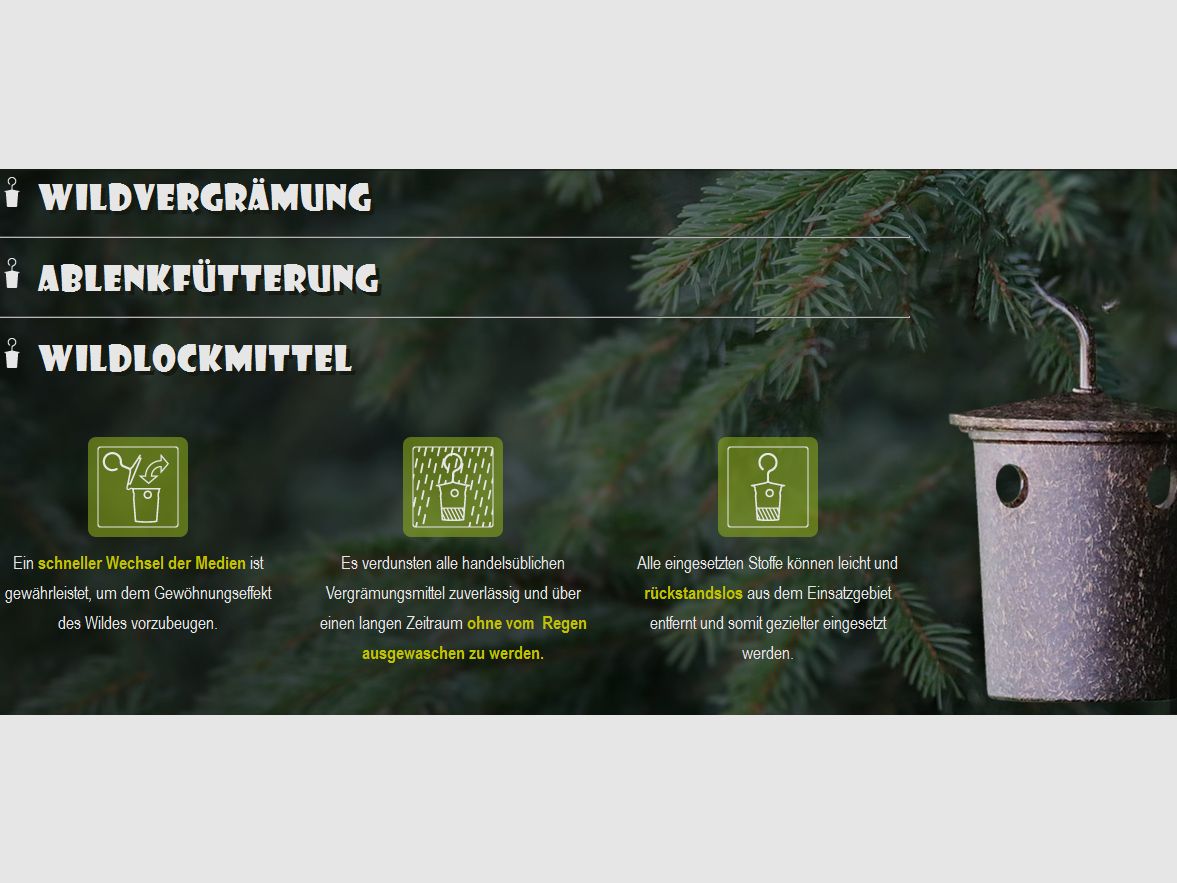 El Tico Bio Verdunster braun - Marder, Maulwurf, Schalenwild, Schwarzwild, Waschbär, Wespen, ...