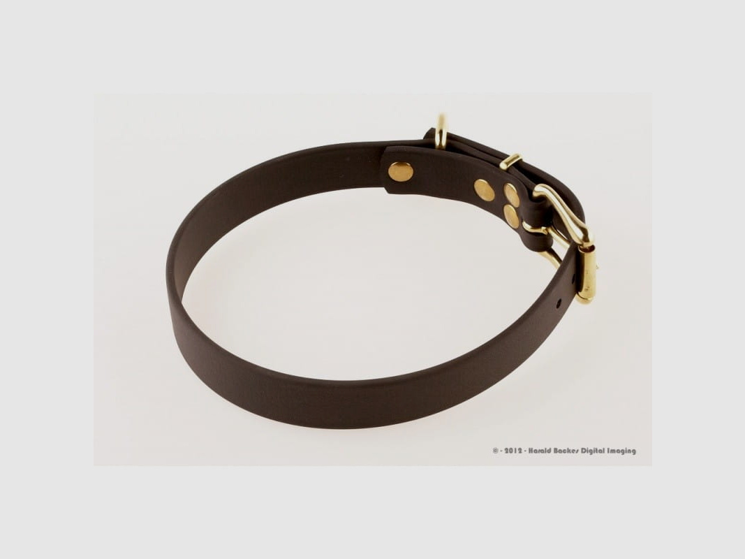 Rüdemeister - verstelbare halsband Premium BioThane 25 mm
