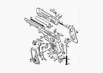 Empuñaduras de repuesto para BERETTA 934-935