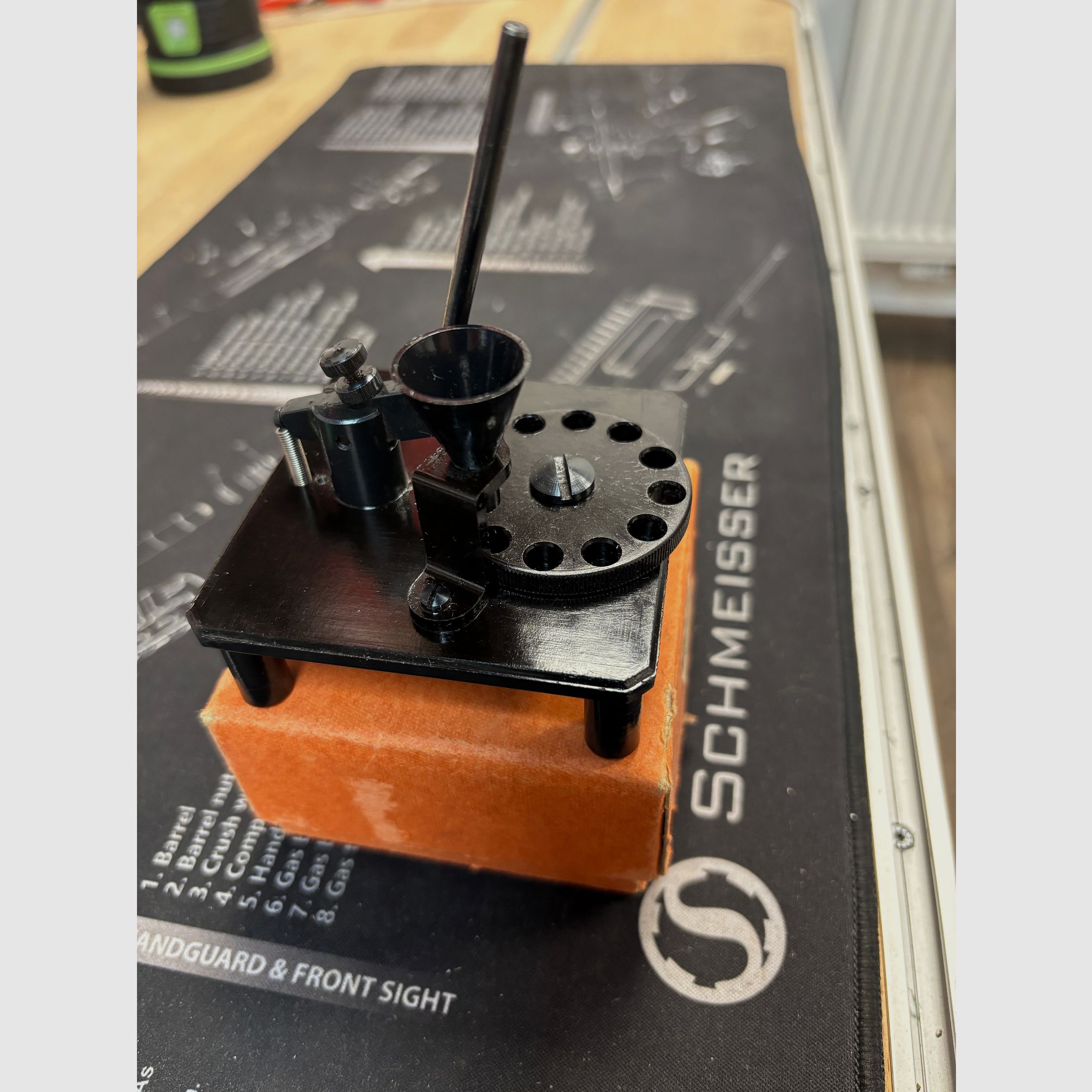 Rarität ! 4mm Lang Zimmerstutzen Kugelsetzgerät Neuwertig in OVP Sammler !!