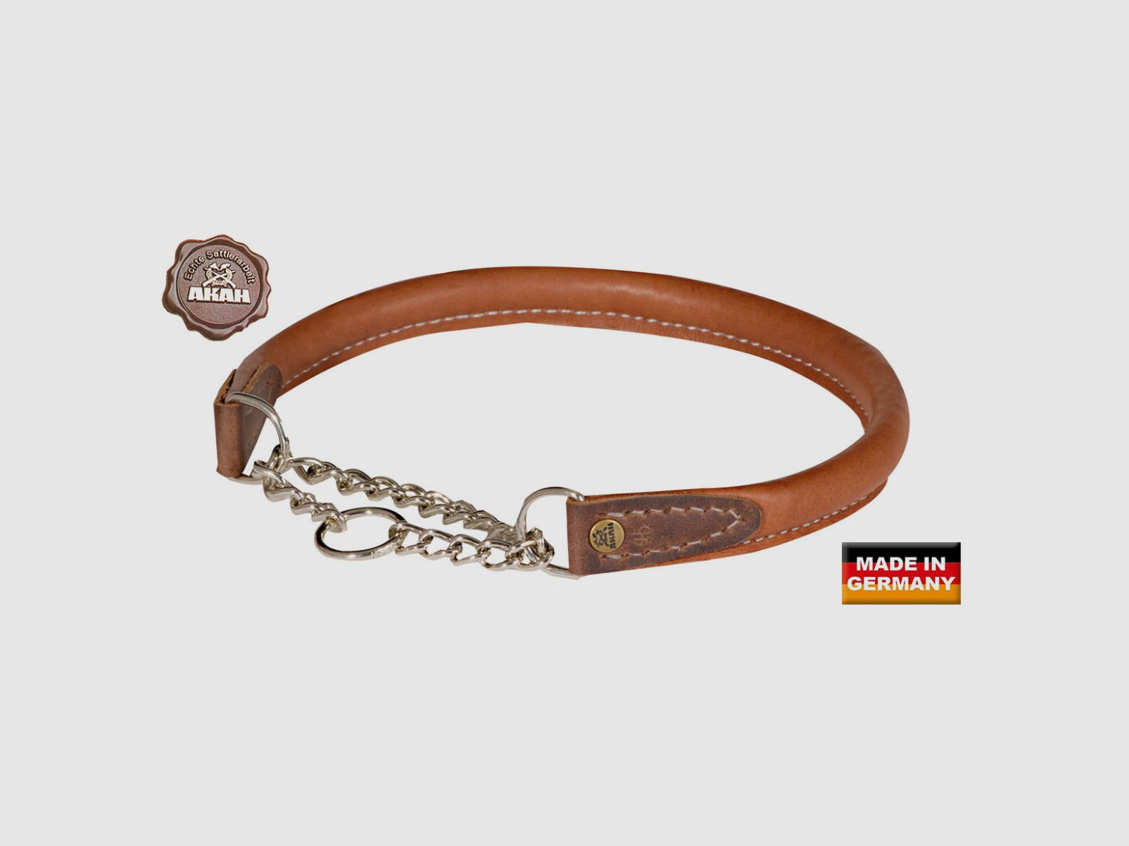 AKAH Halsung aus Yak-Leder