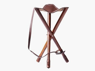 Krzesło trójnogowe 85cm - drewniane nogi