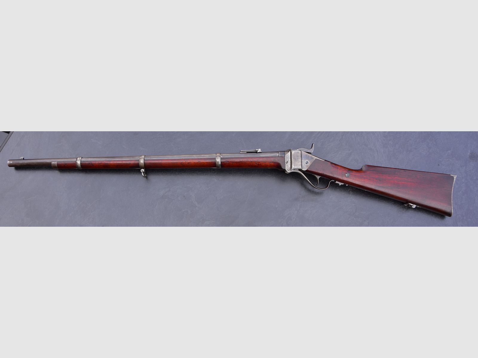 Extremely Rare:  Original Sharps Military Rifle Modell 1874 im Kaliber 50. 