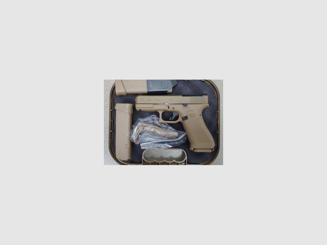 PISTOLA GLOCK 19X MOS "COYOTE" 9X19, immagine 5 di 5