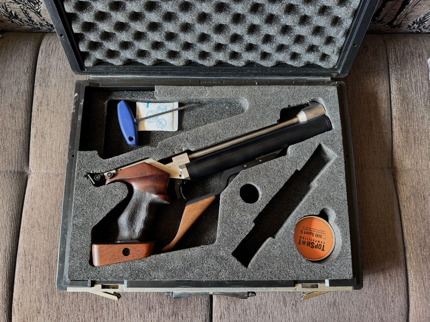 Walther LPM-1 pre-compressor Match pistol, raro, ¡estado TOP!