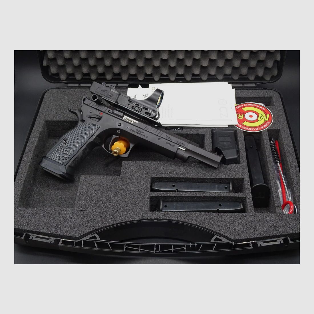 CZ Czechmate 75 TS Open mit Pointer C-M RE Kaliber 9mm Luger 75 TS Czechmate Open