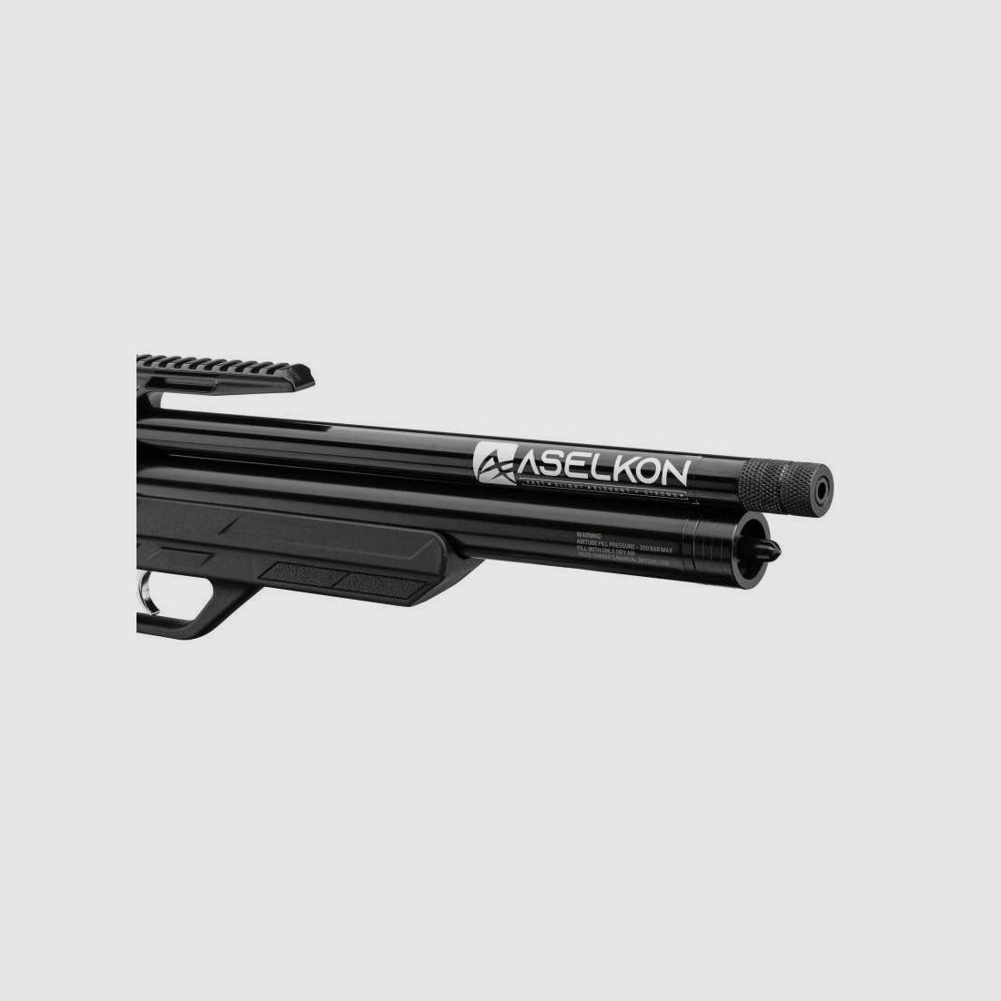 PCP-Luftgewehr Aselkon MX10 Regulator Jet Black Kal. 5.5 -19J, Bild 3 von 6