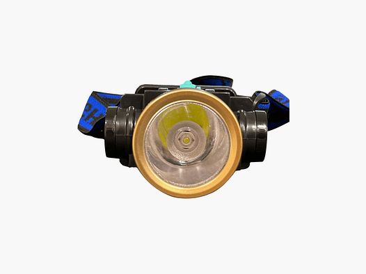 Torcia LED frontale 70 lumen nera