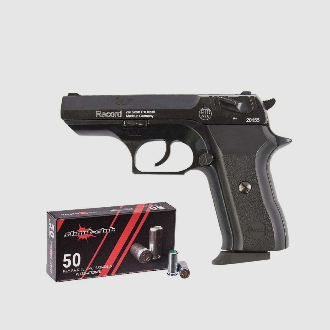 Record	 COP Schreckschusspistole 9mm + Platzpatronen
