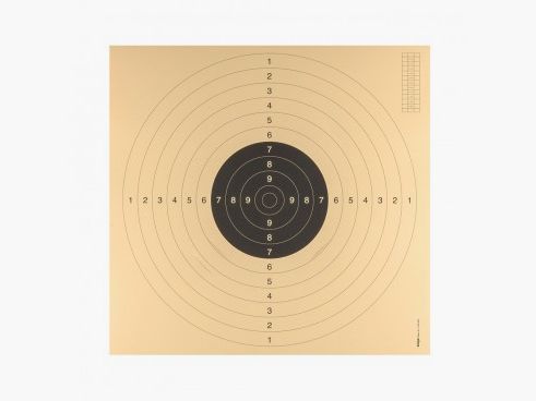 CIBLE C50 53X53 PISTOLET OU CARABINE