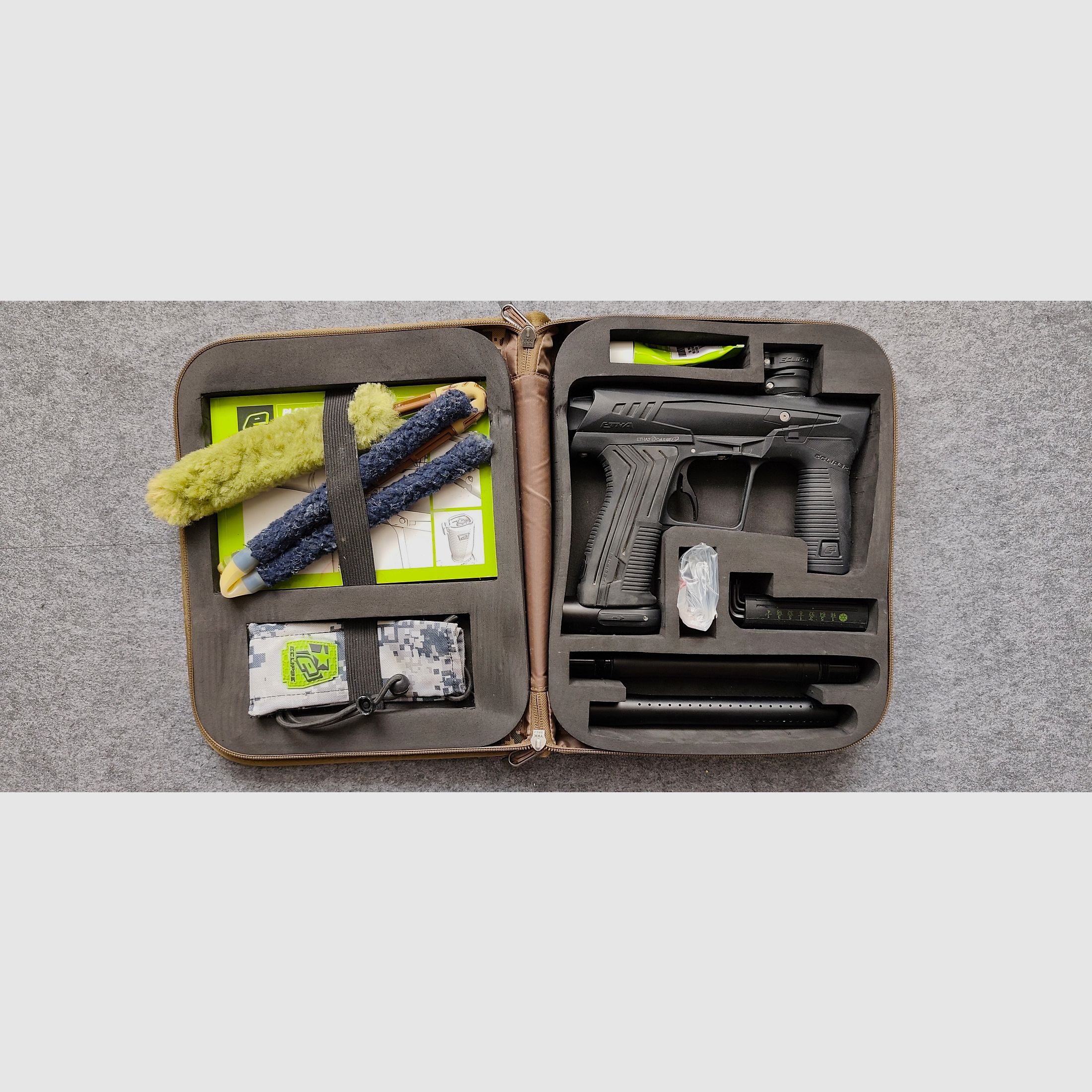 Planet Eclipse Etha 2 Paintball Marker (.68) – Compleet set met koffer & accessoires