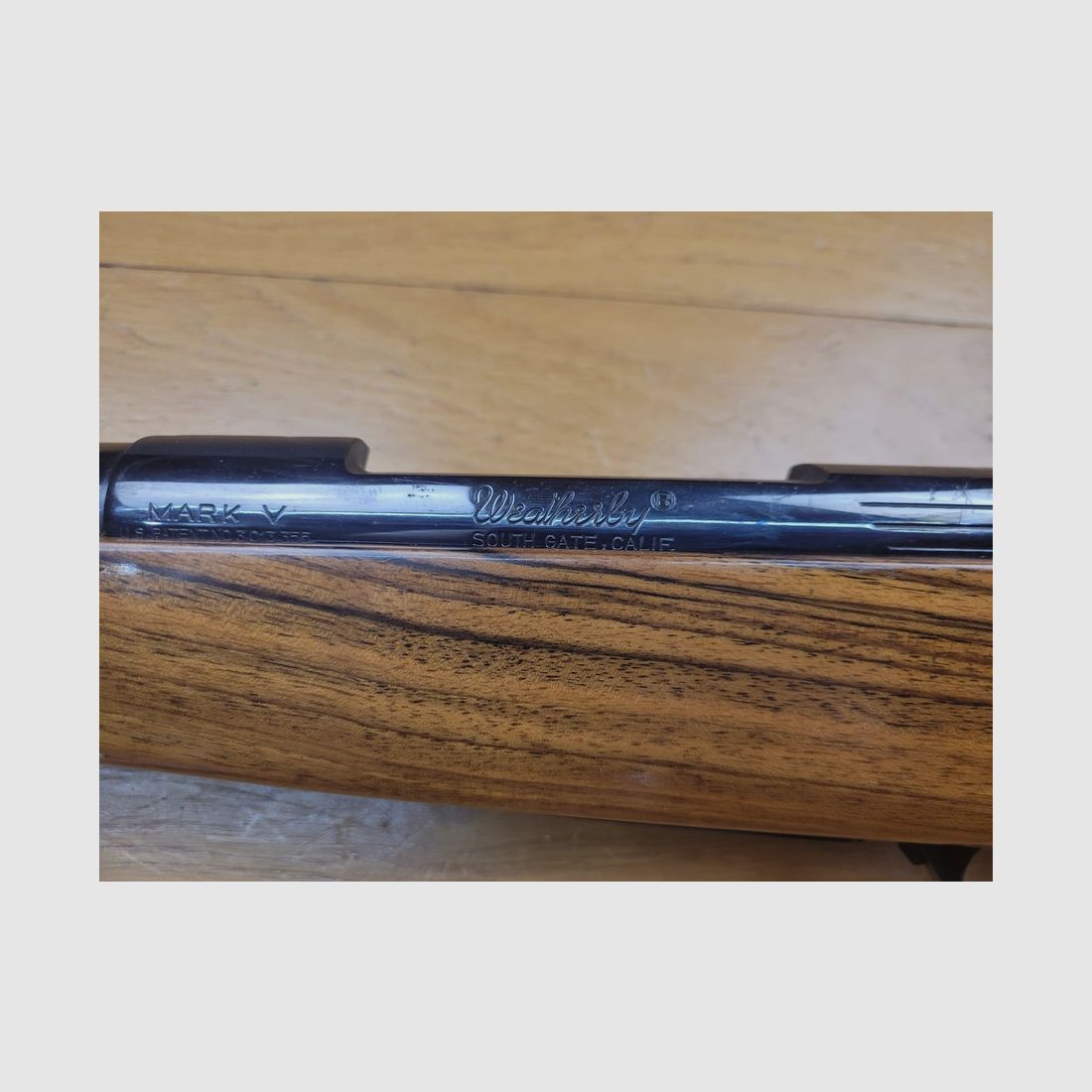 Magnifieke Weatherby grootwildgeweer – Kaliber 460 Weatherby – Premium fabricage door Sauer & Sohn in Duitsland – Walnoot hout van de eerste keuze – Prachtige bluing – Nieuwe loop – Onberispelijke mechanische staat – Uitzonderlijk wapen voor de grootste uitdagingen – TBE++, afbeelding 34 van 38