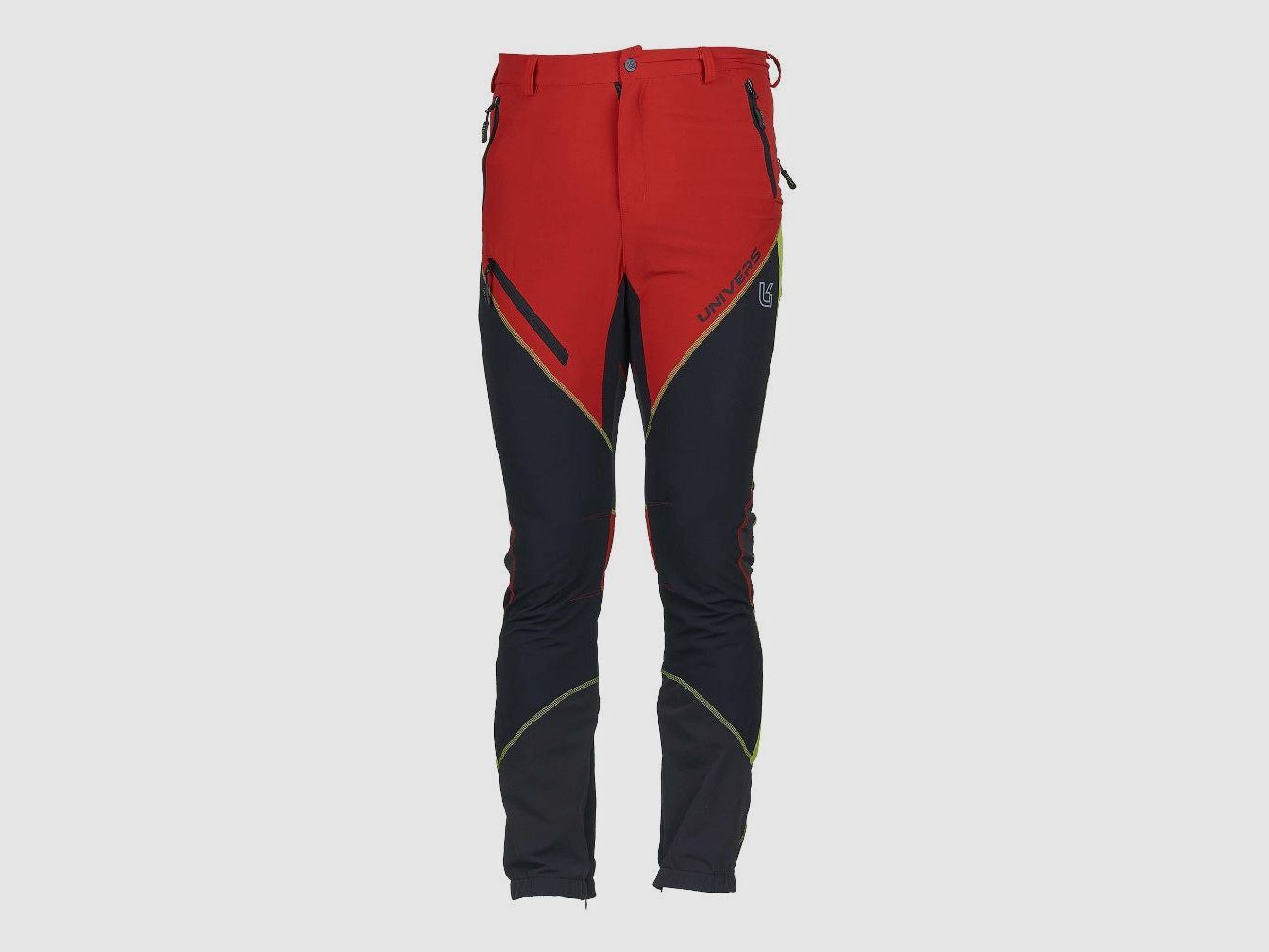 UNIVERS PANTALONE ANDALO 4-WAY STRECH CZARNY/ CZERWONY/ ZIELONY, zdjęcie 4 z 18