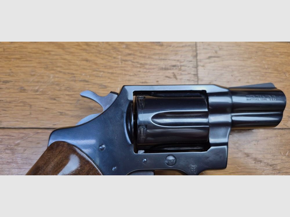 Sehr schöner Colt Detective Special Revolver – Kal. .38SP – Waffe von 1975 – Top Verarbeitung – Der erste der „Subnose“ – Lauf 2 Zoll – Neu – TBE+++, Bild 18 von 22