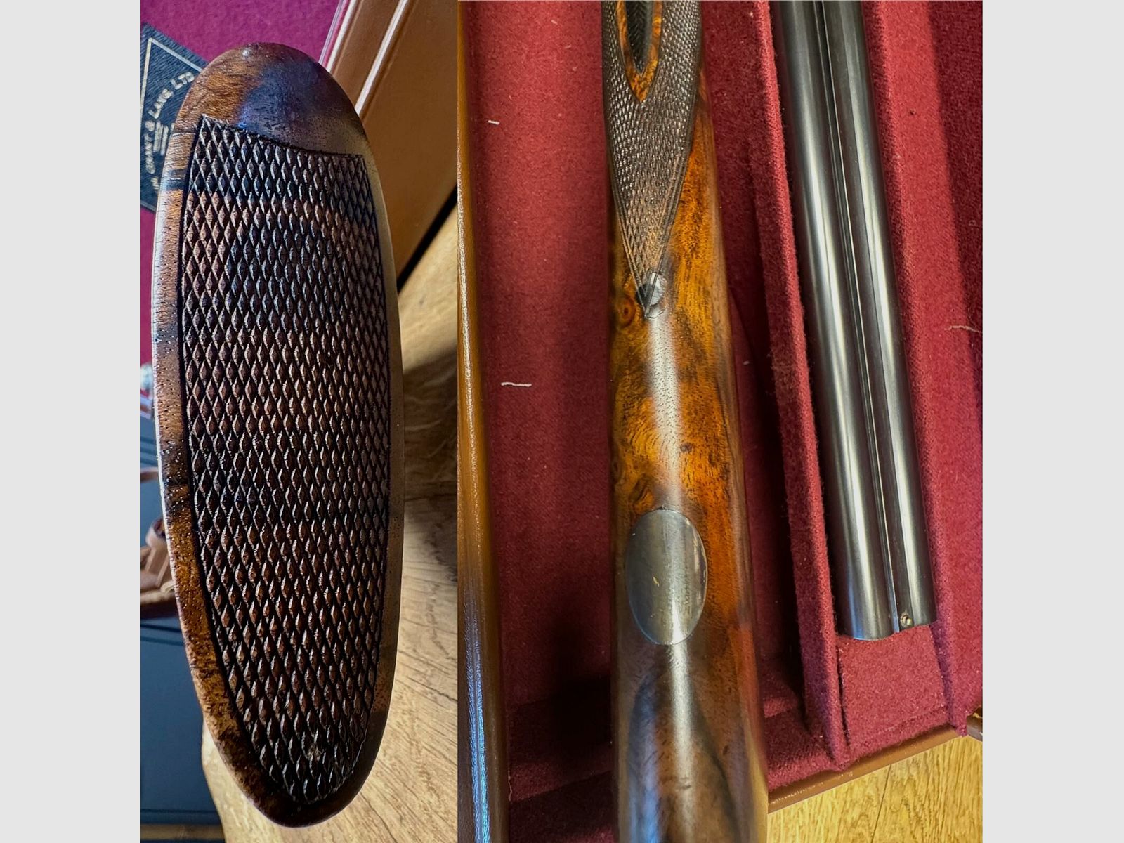 Stephen Grant & Sons Doppeflinte mit Seitenschlossen