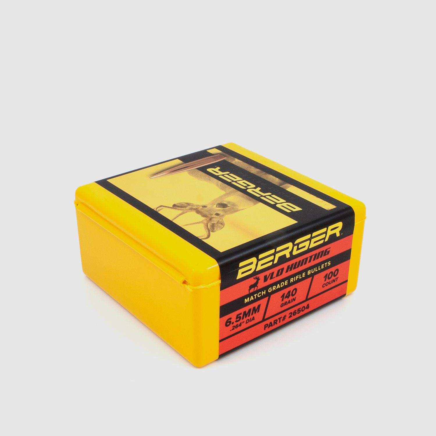 Berger Geschoss 6,5mm/.264 VLD Hunting 140GR 100 Stück
