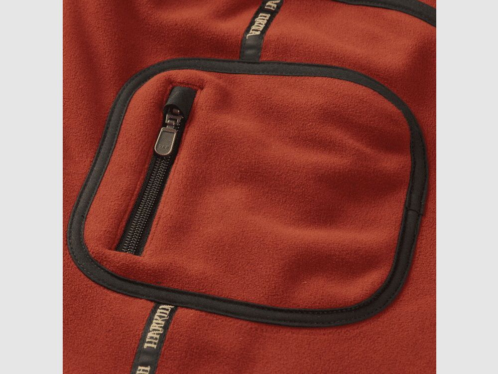 Härkila kamko fleece – burnt orange/ shadow brown, billede 7 af 7