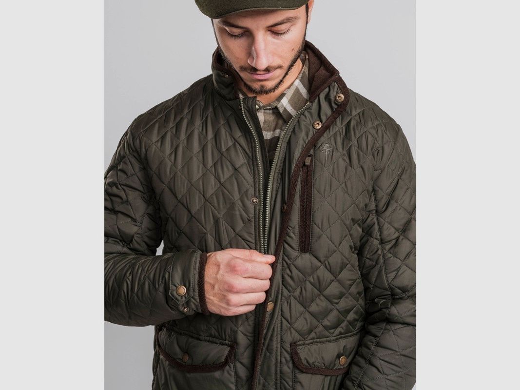 Chaqueta Pinewood Nydala Classic Quilt 5815 Green, imagen 6 de 6