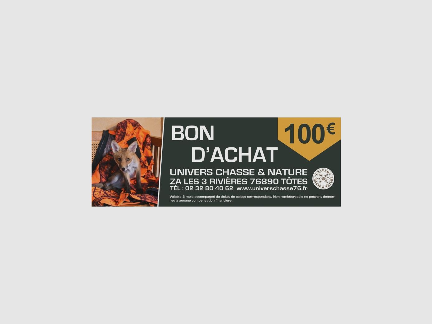 Cadeaubon / Aankoopbon 100€